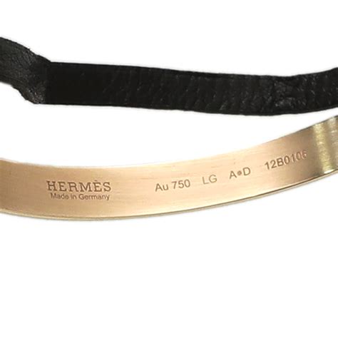 Hermès 18K Cartouche Mini Band 